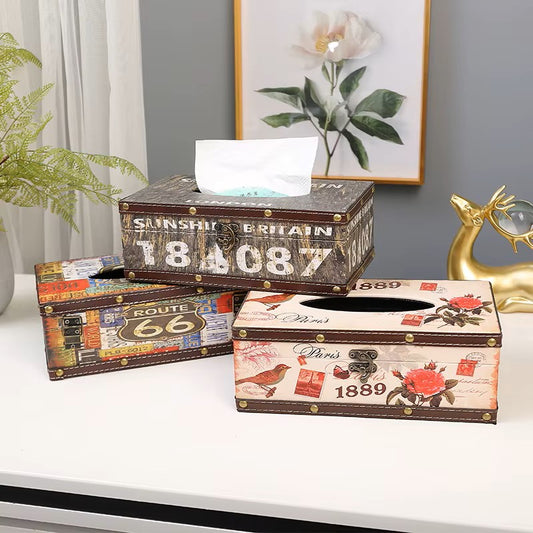 Vintage Decorative Tissue Box Covers