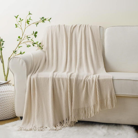 Nordic Chenille Knit Blanket