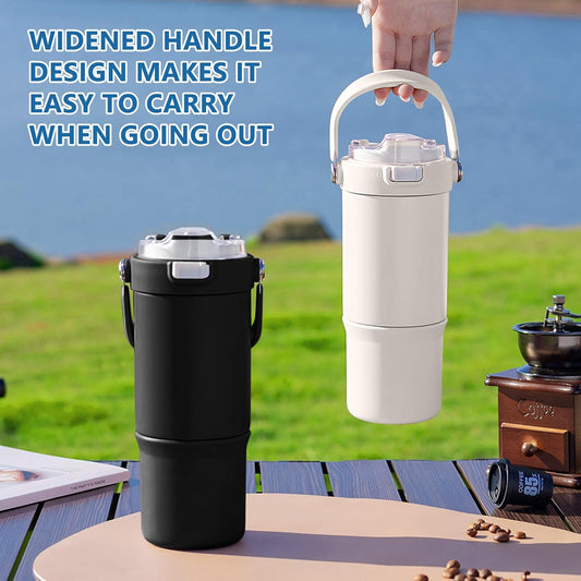 DODGE Portable Thermos Tumbler – Insulated Travel Mug (316 stainless steel)