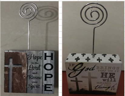 Christian Wooden Quote Blocks