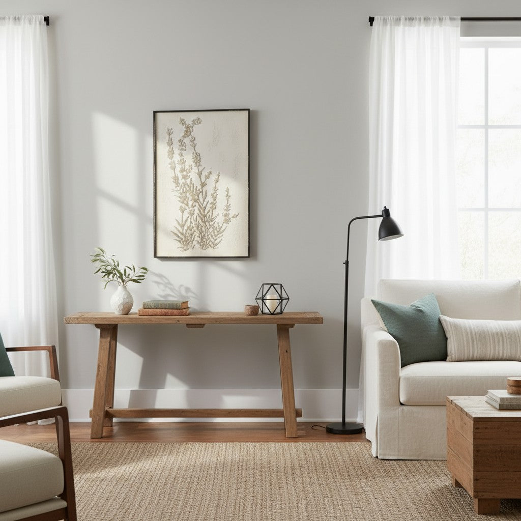 Elegant Wildflower Wall Art Panel (Right)