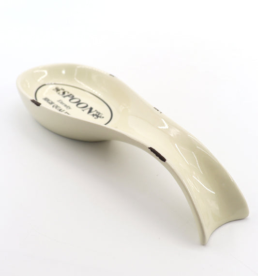 Artistic Glazed Ceramic Spoon Rest