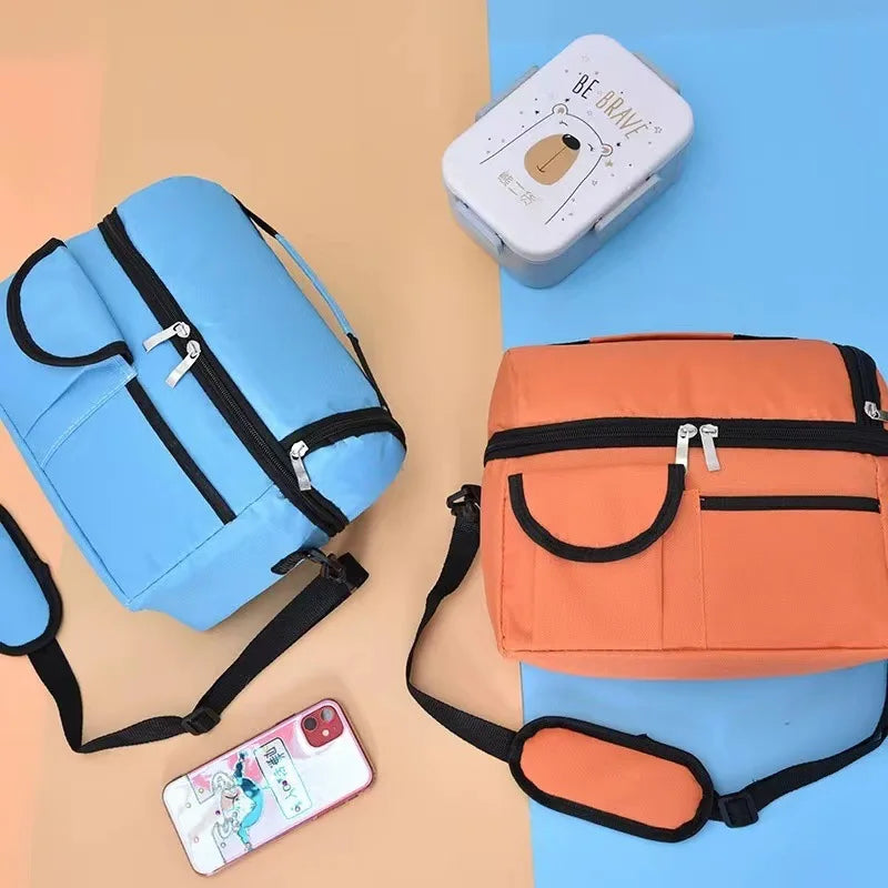 Multi-Color Insulated Lunch Bag