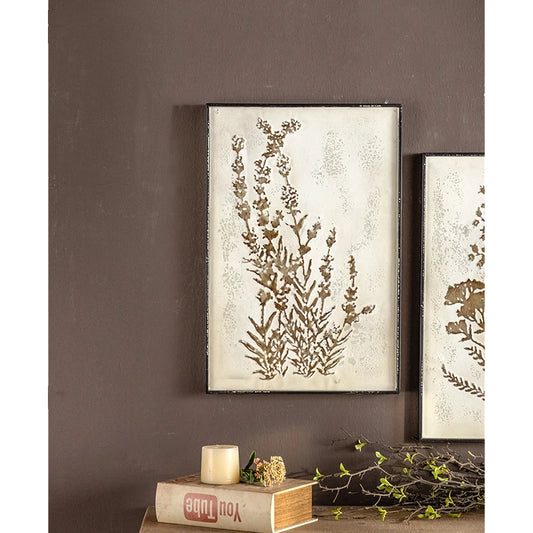 Elegant Wildflower Wall Art Panel (Right)