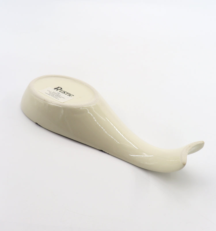 Artistic Glazed Ceramic Spoon Rest