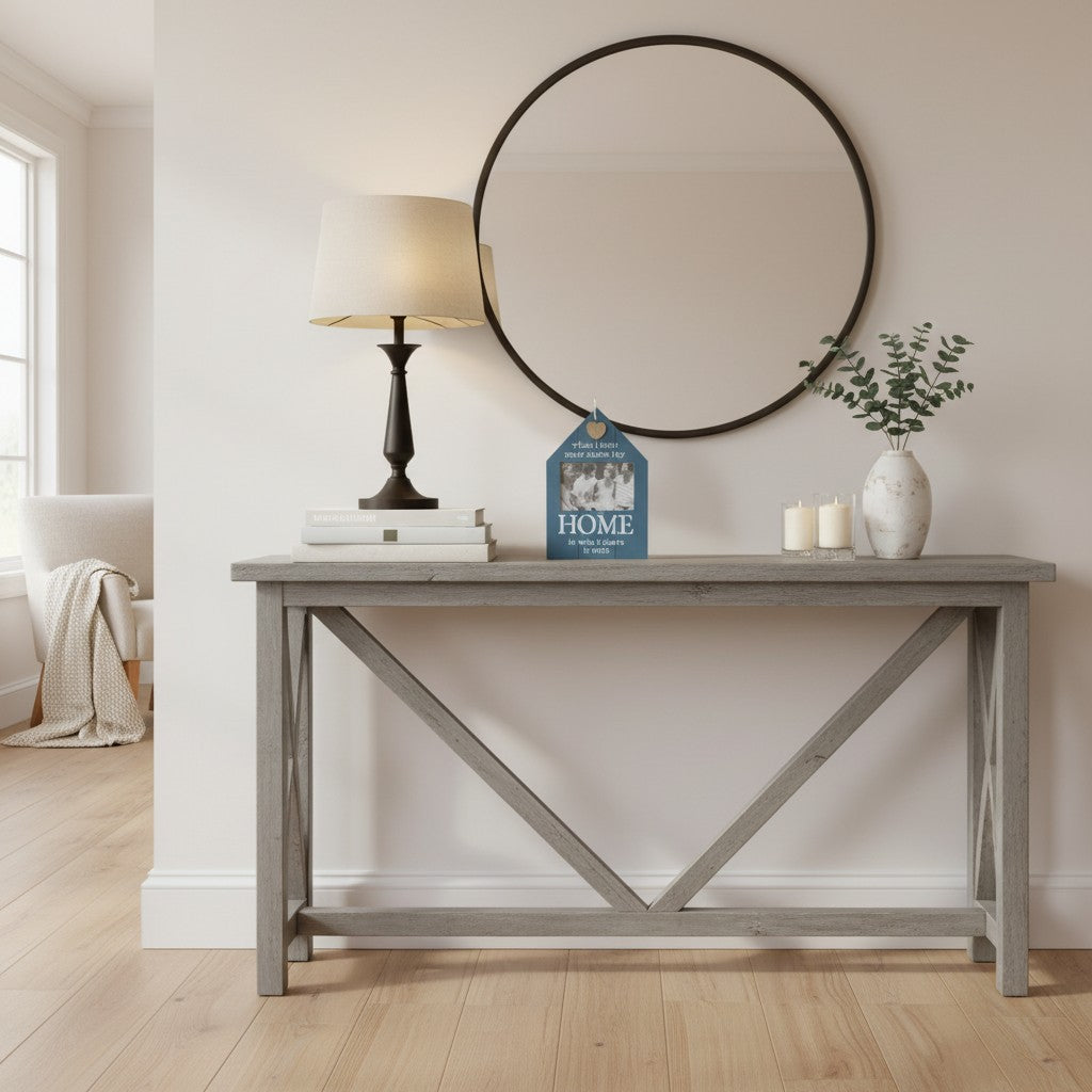 House-Shaped Wooden Photo Frame