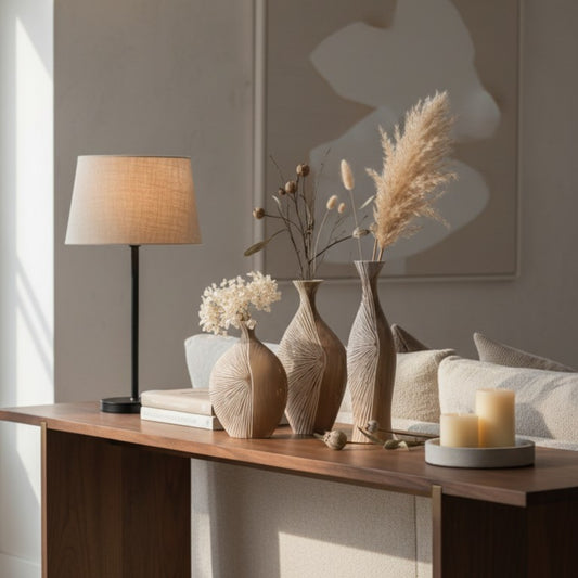 Textured Ceramic Vase - small