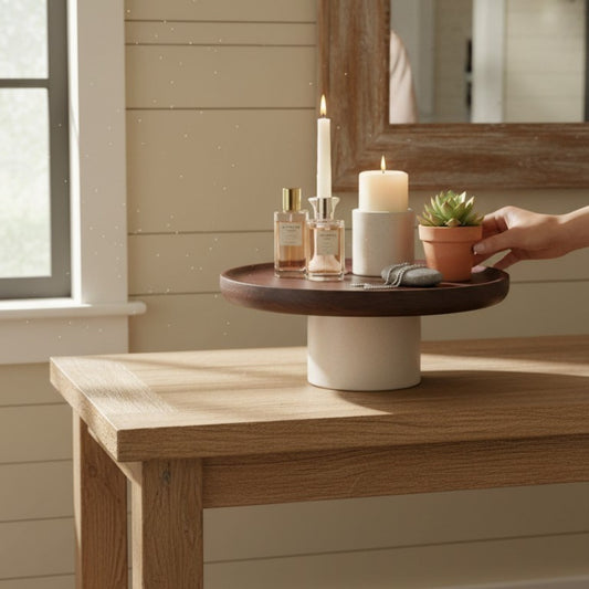 Wood Display Pedestal