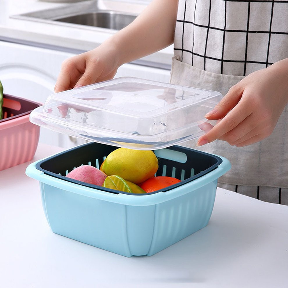 Multi-Layer Fridge Storage Basket Set