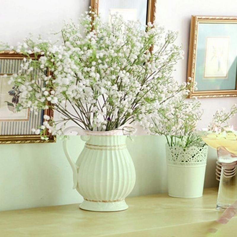 White Artificial Baby’s Breath Flower 2 stems