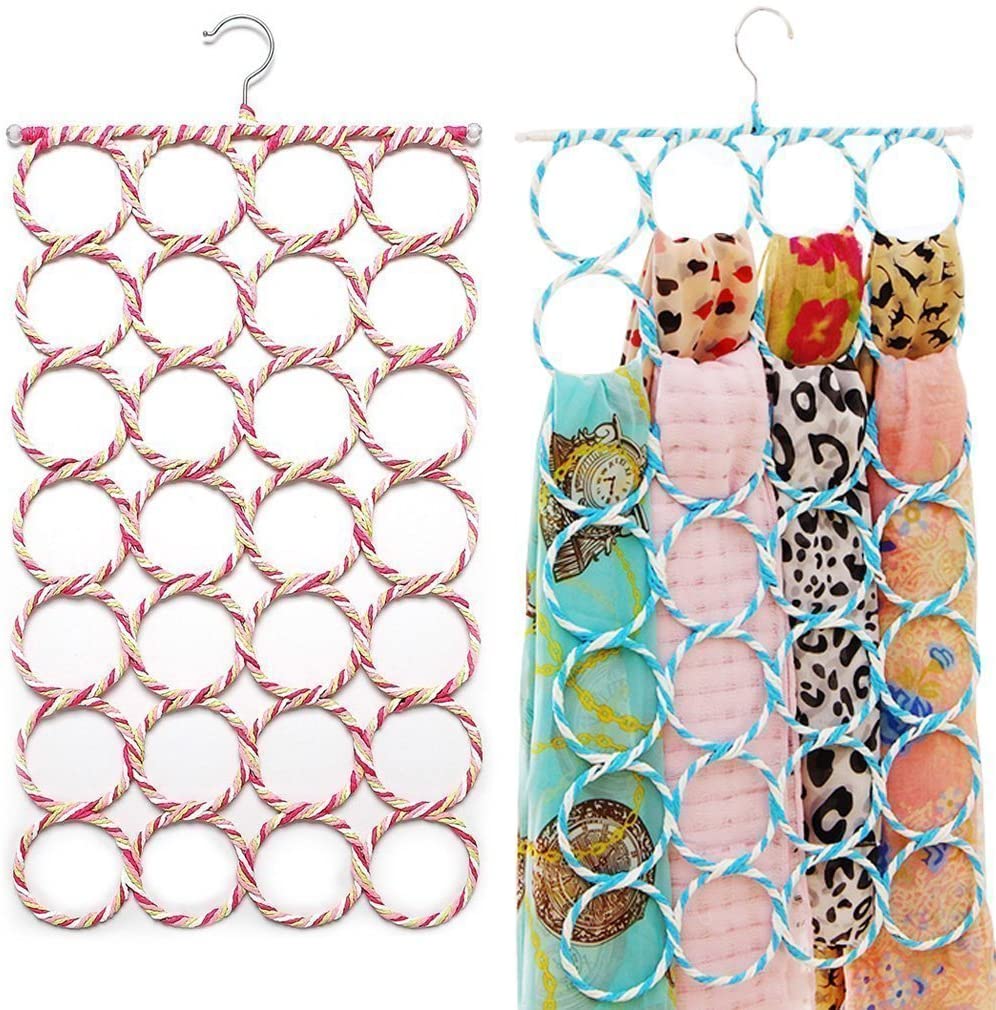 Multi-Ring Scarf Organizer