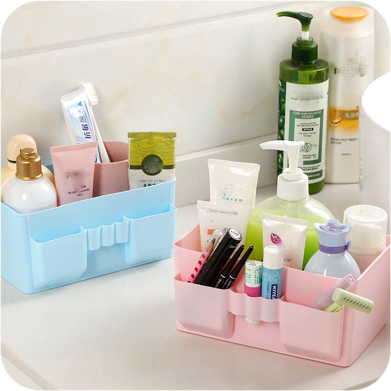 Multi-Compartment Vanity Storage Box