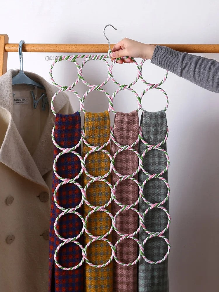 Multi-Ring Scarf Organizer