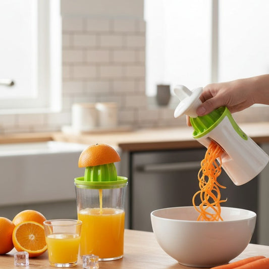 2-in-1 Juicer & Spiralizer