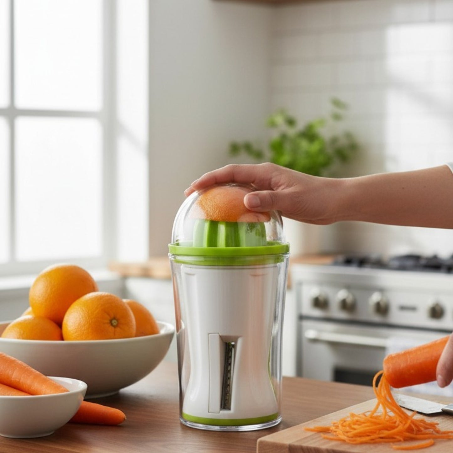 2-in-1 Juicer & Spiralizer