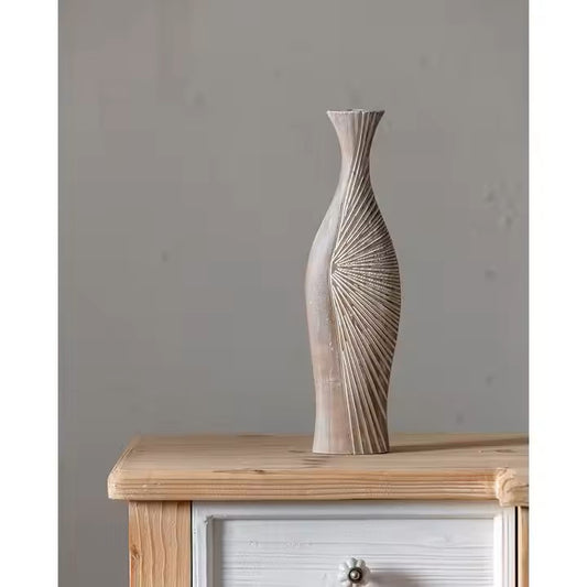 Textured Ceramic Vase - Large