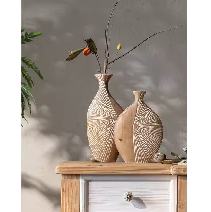 Textured Ceramic Vase - small