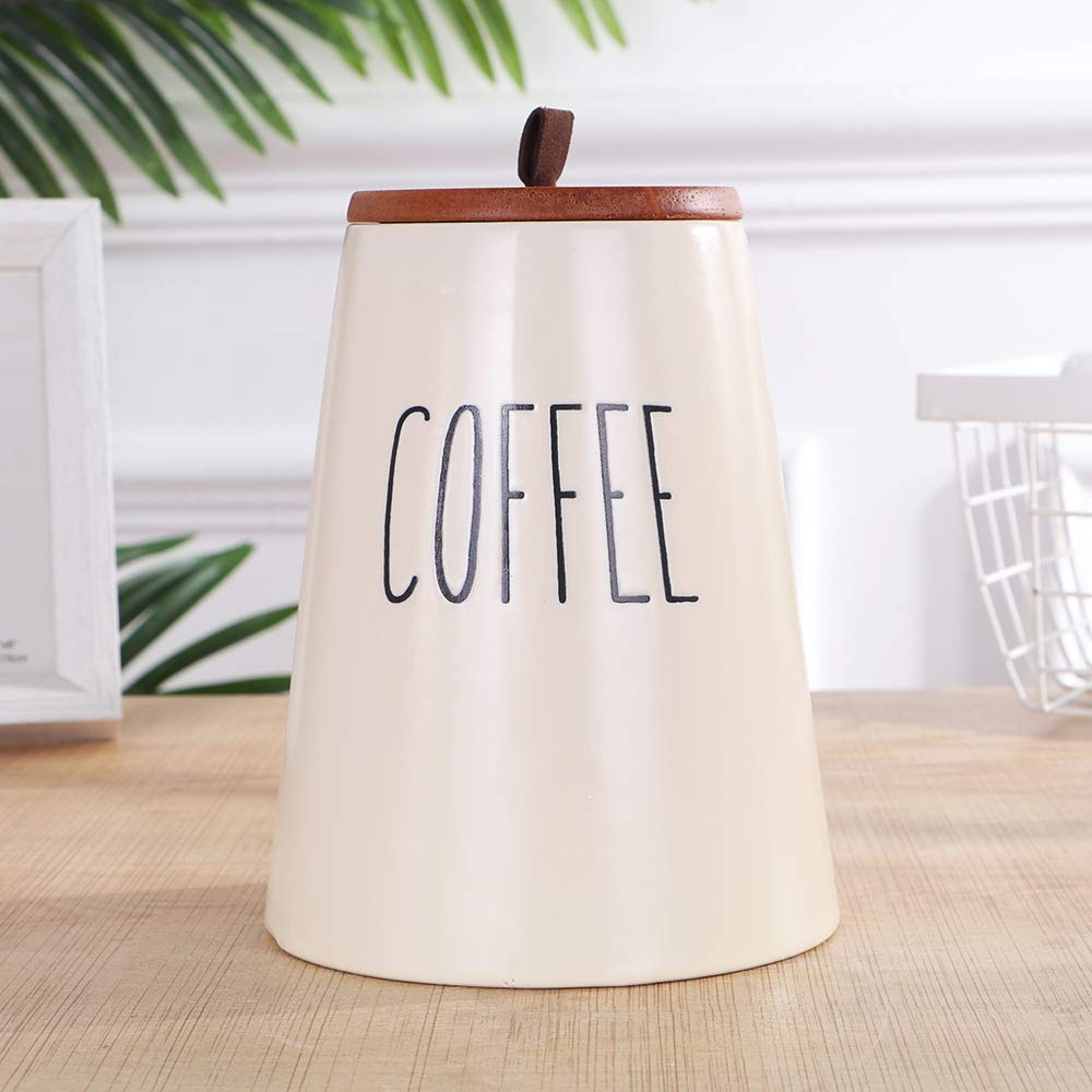 3-Piece Minimalist Canister Set – Sugar, Coffee & Tea