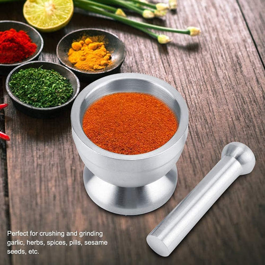 Stainless Steel Mortar & Pestle Set