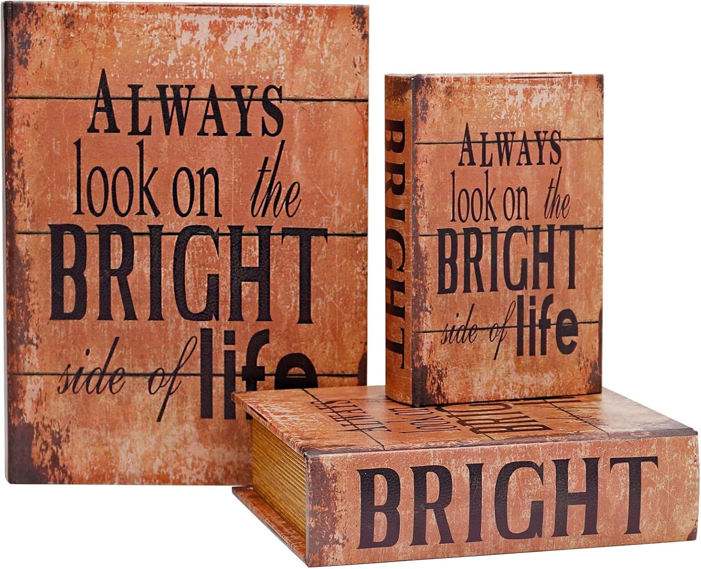 Decorative Storage Book Box Set