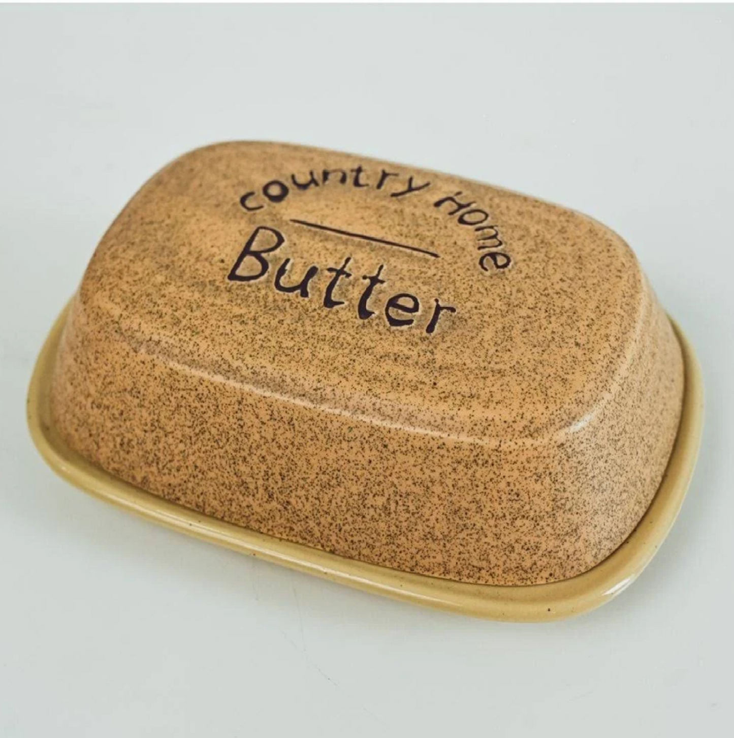 Country Home Ceramic Butter Dish
