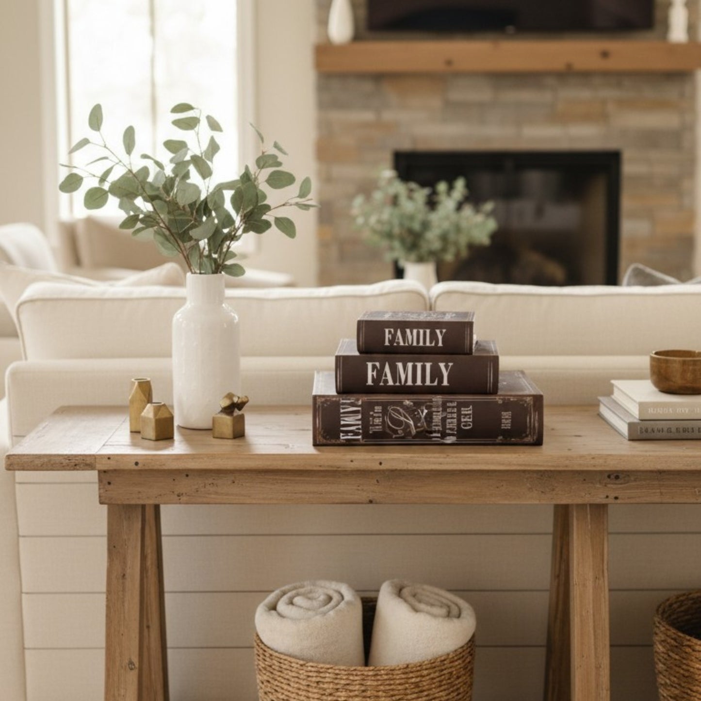 Decorative Storage Book Box Set