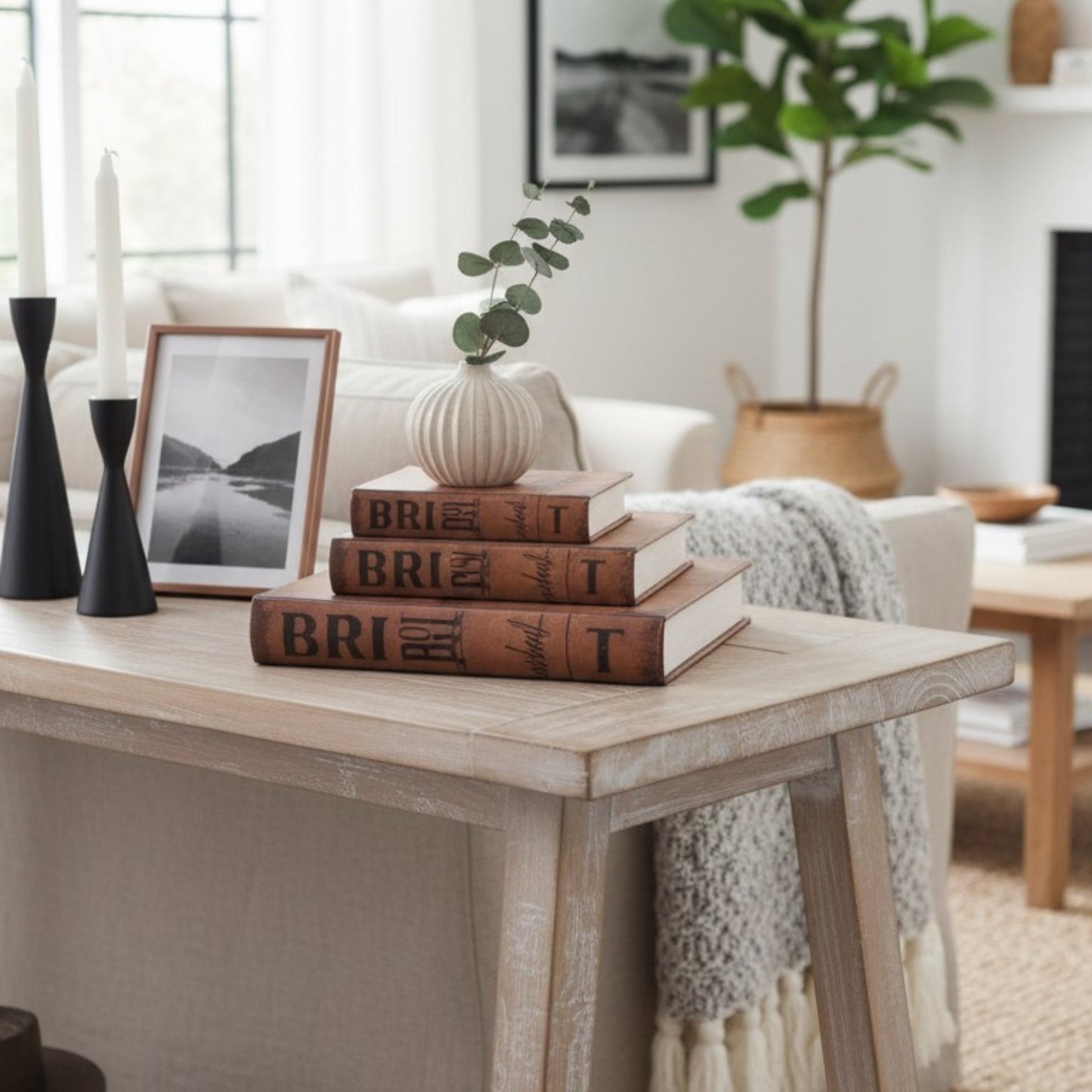 Decorative Storage Book Box Set