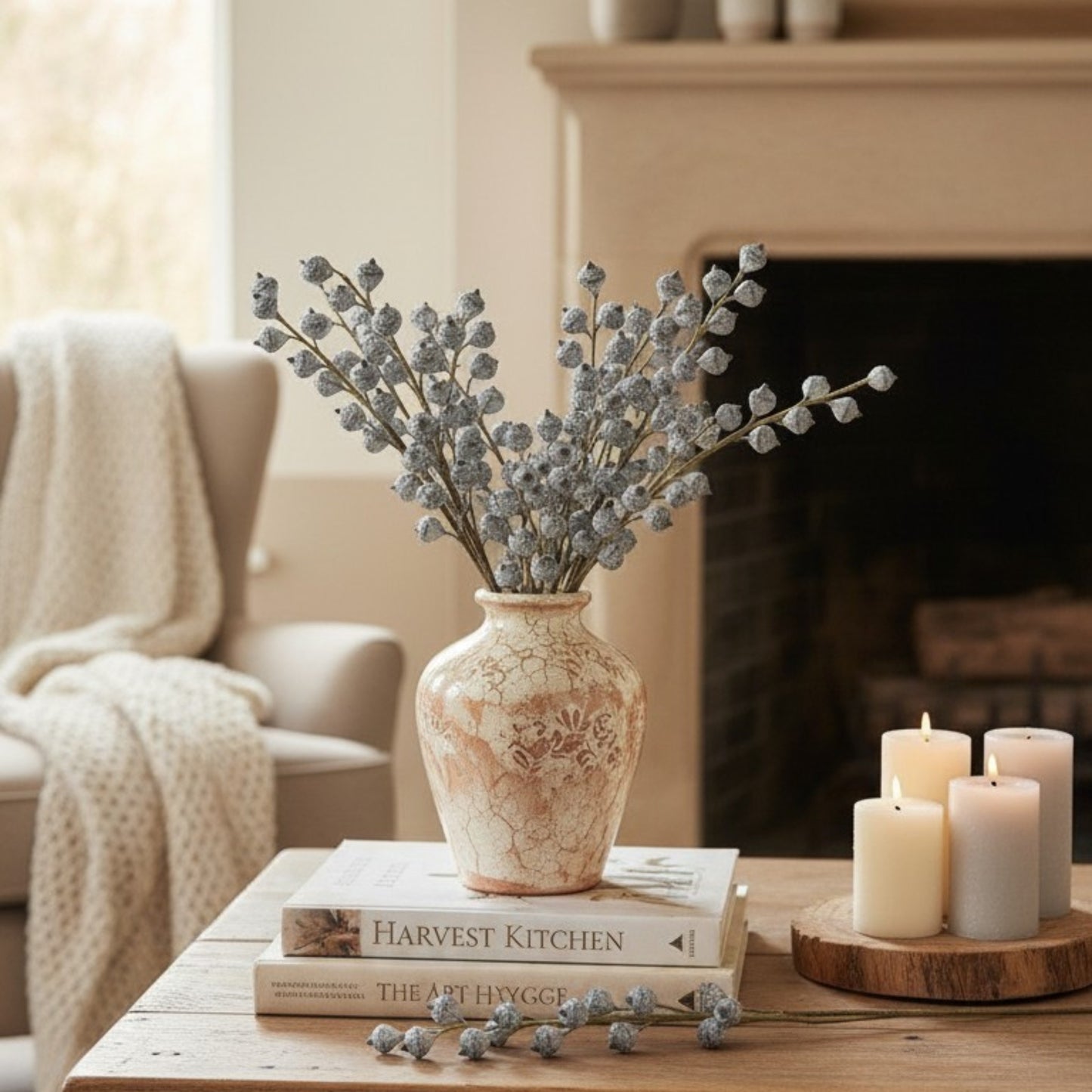 Dried Eucalyptus Fruits Bunch