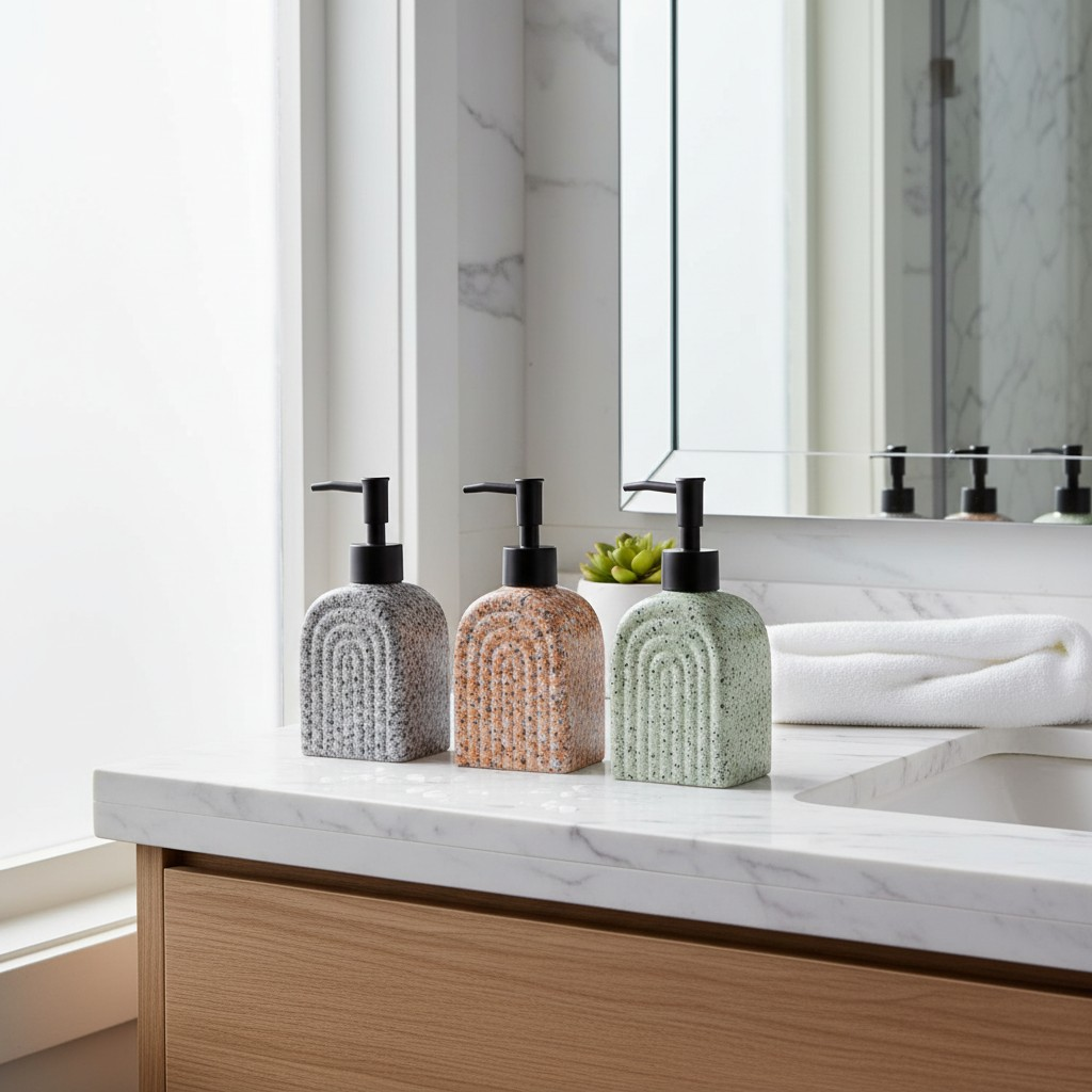 Granite Effect Soap Dispensers