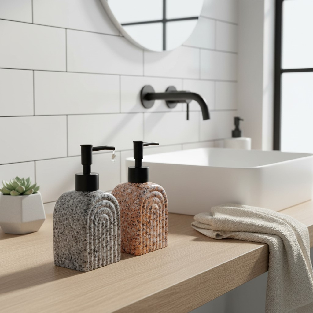 Granite Effect Soap Dispensers