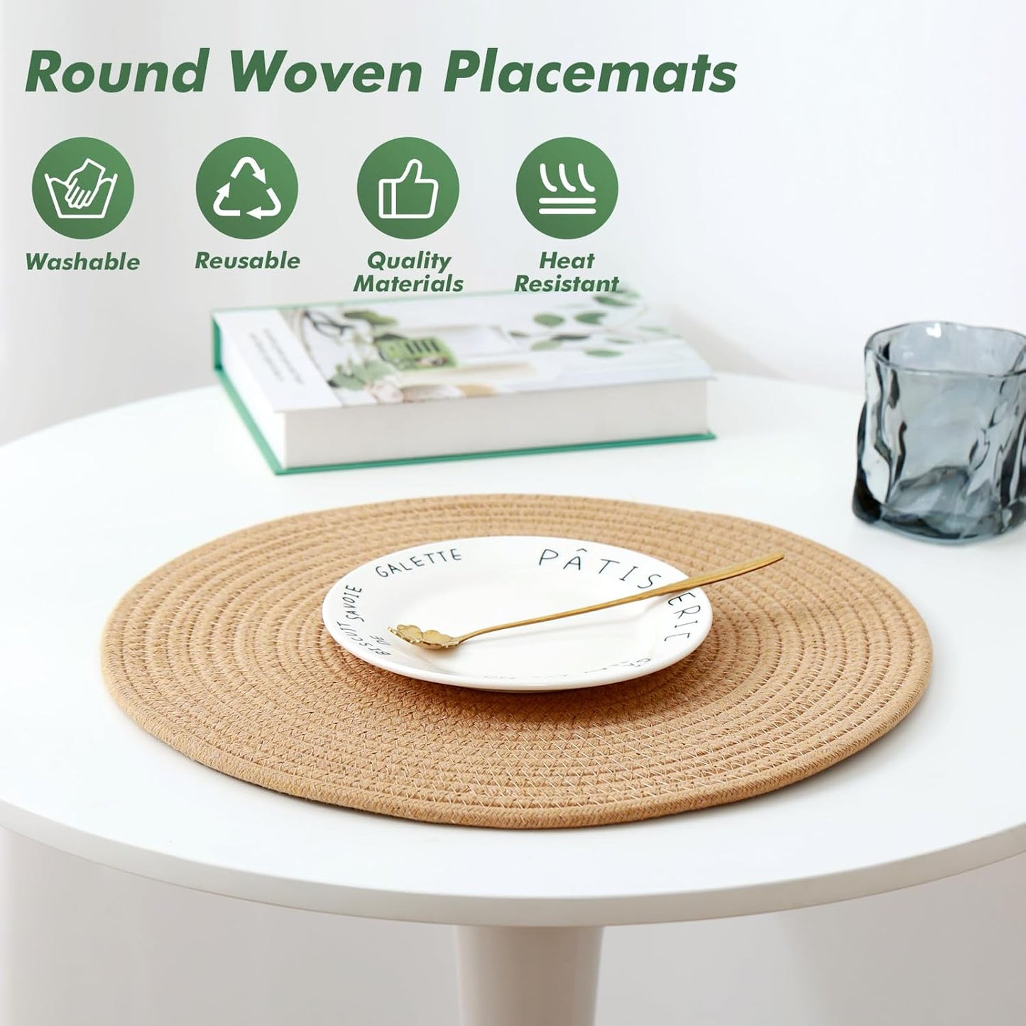 Natural Woven Jute Placemat