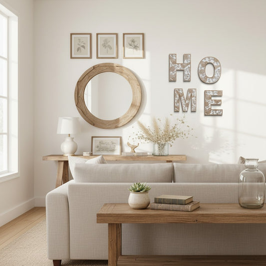 HOME - Farmhouse Decorative Wall Letters Set