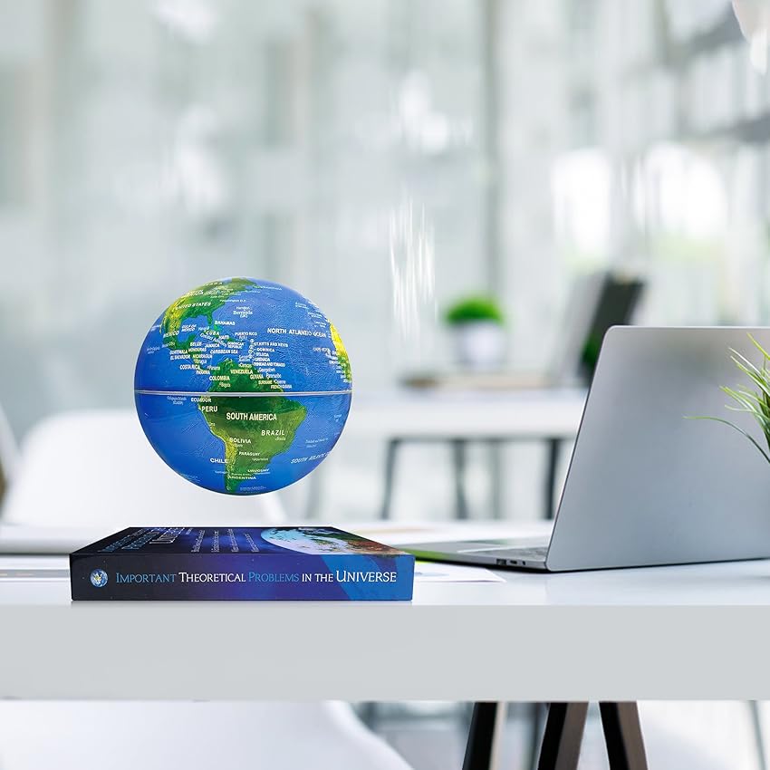 Levitating Globe with Magnetic Base