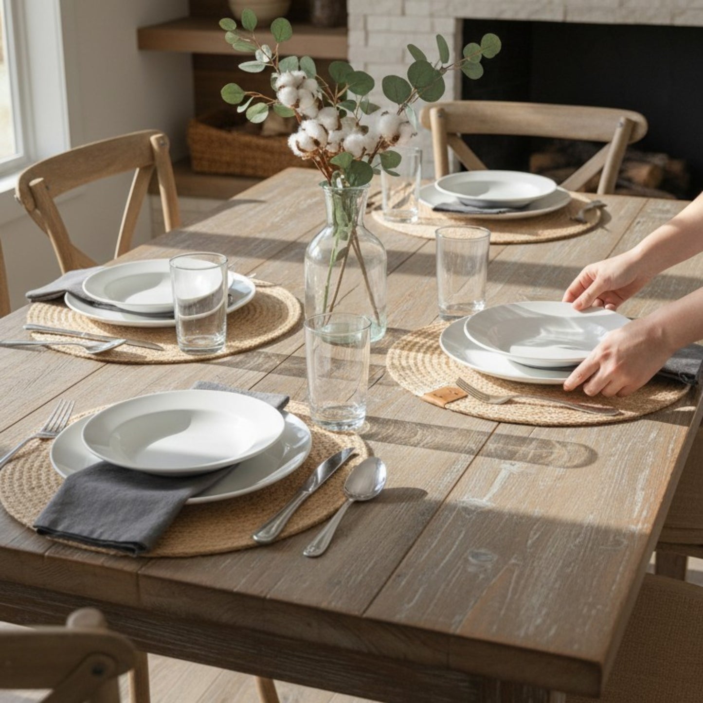 Natural Woven Jute Placemat