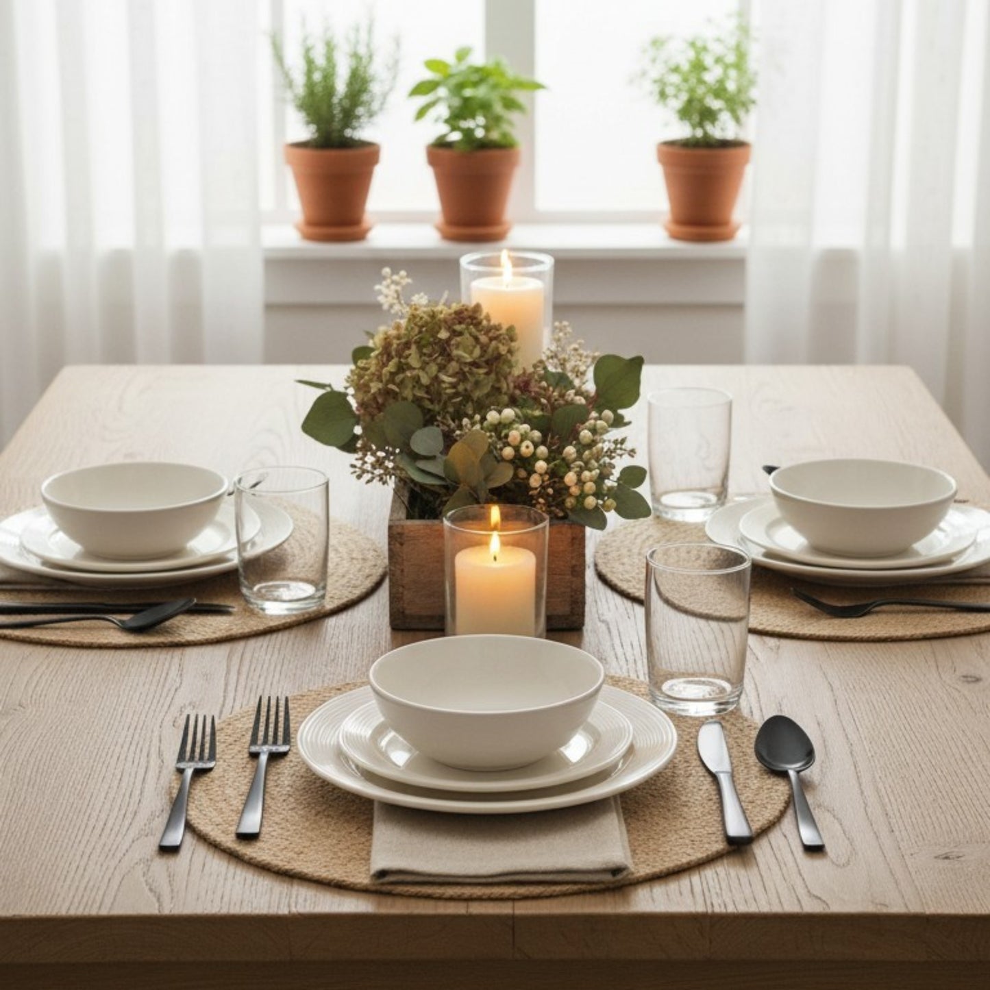 Natural Woven Jute Placemat