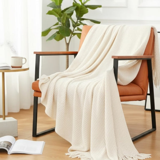 Nordic Chenille Knit Blanket