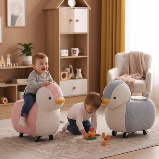 Kids Ottoman - with Wheels