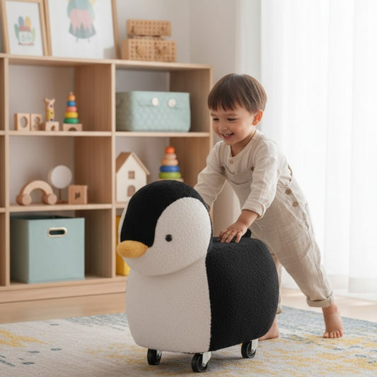 Kids Ottoman - with Wheels