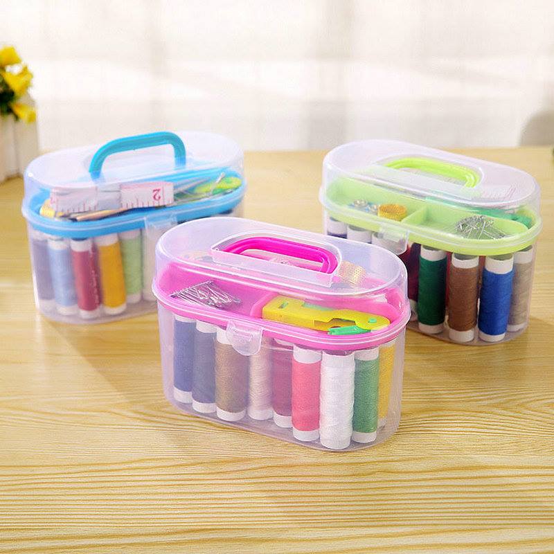 Portable Sewing Kit Box