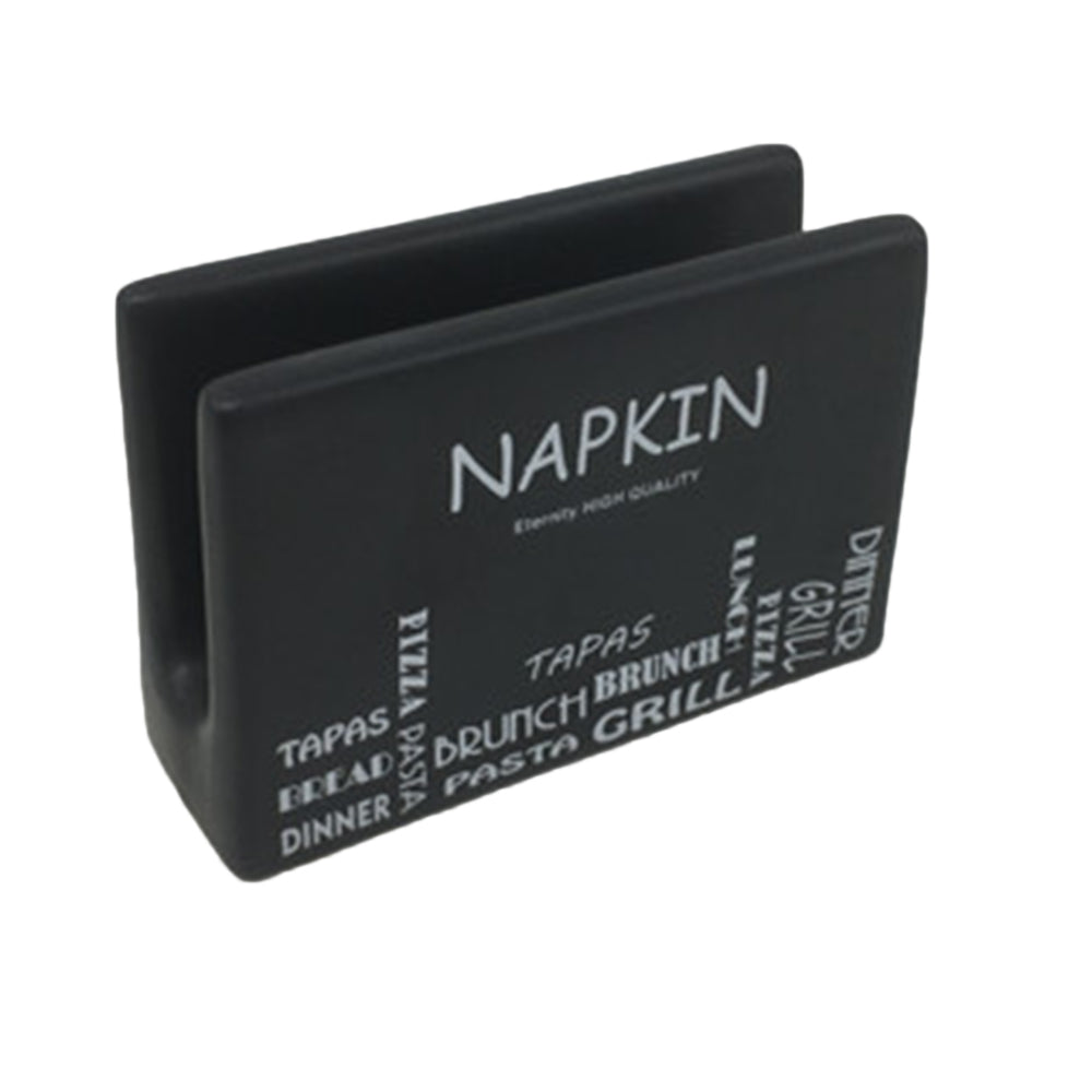 Ceramic Napkin Holder – Typography Design