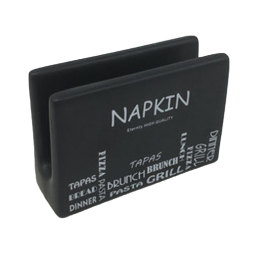 Ceramic Napkin Holder – Typography Design