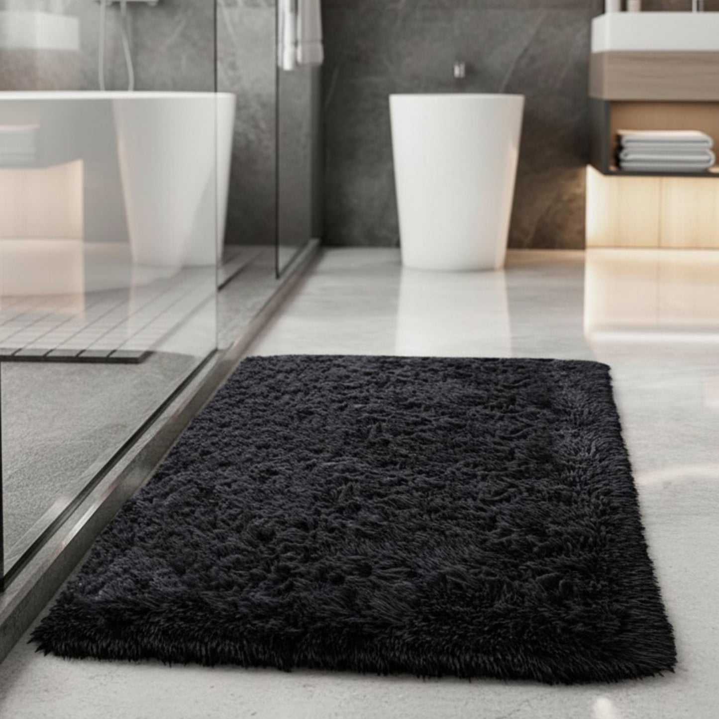 Soft Shaggy Bath Mats - 50*80cm