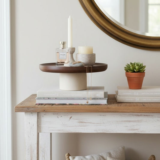 Wood Display Pedestal