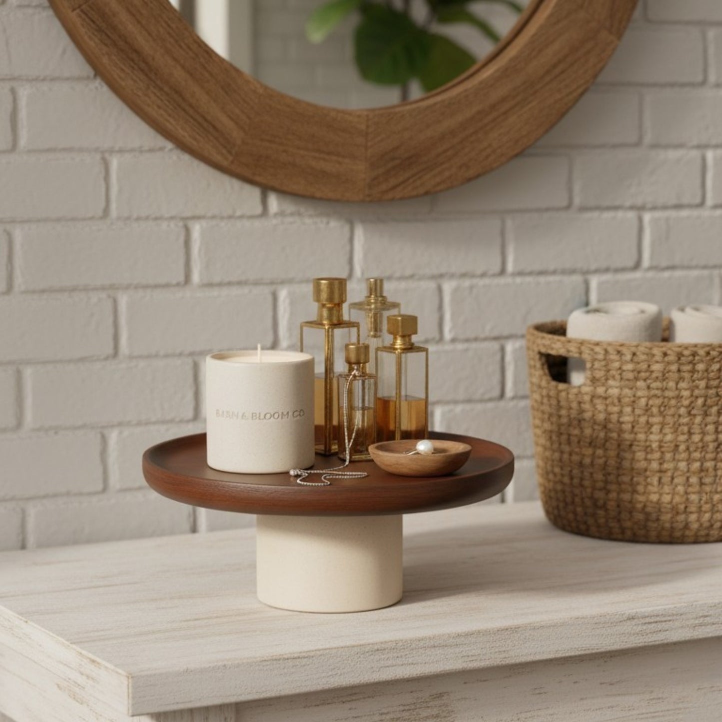 Wood Display Pedestal