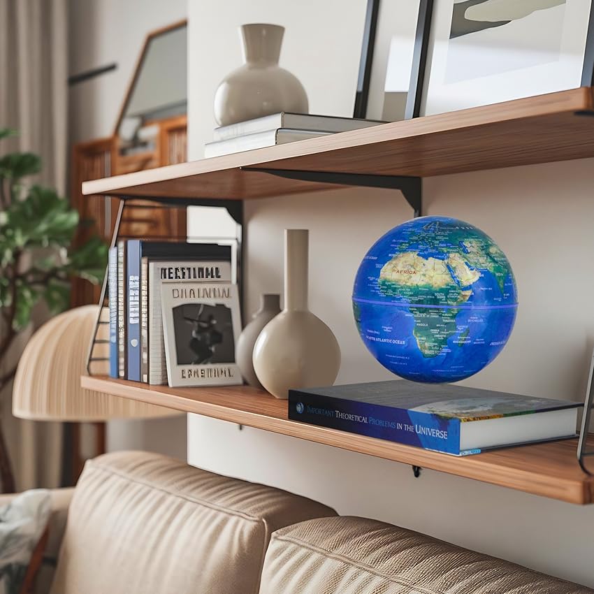 Levitating Globe with Magnetic Base