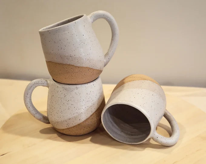 Gradient Speckled Ceramic Mugs