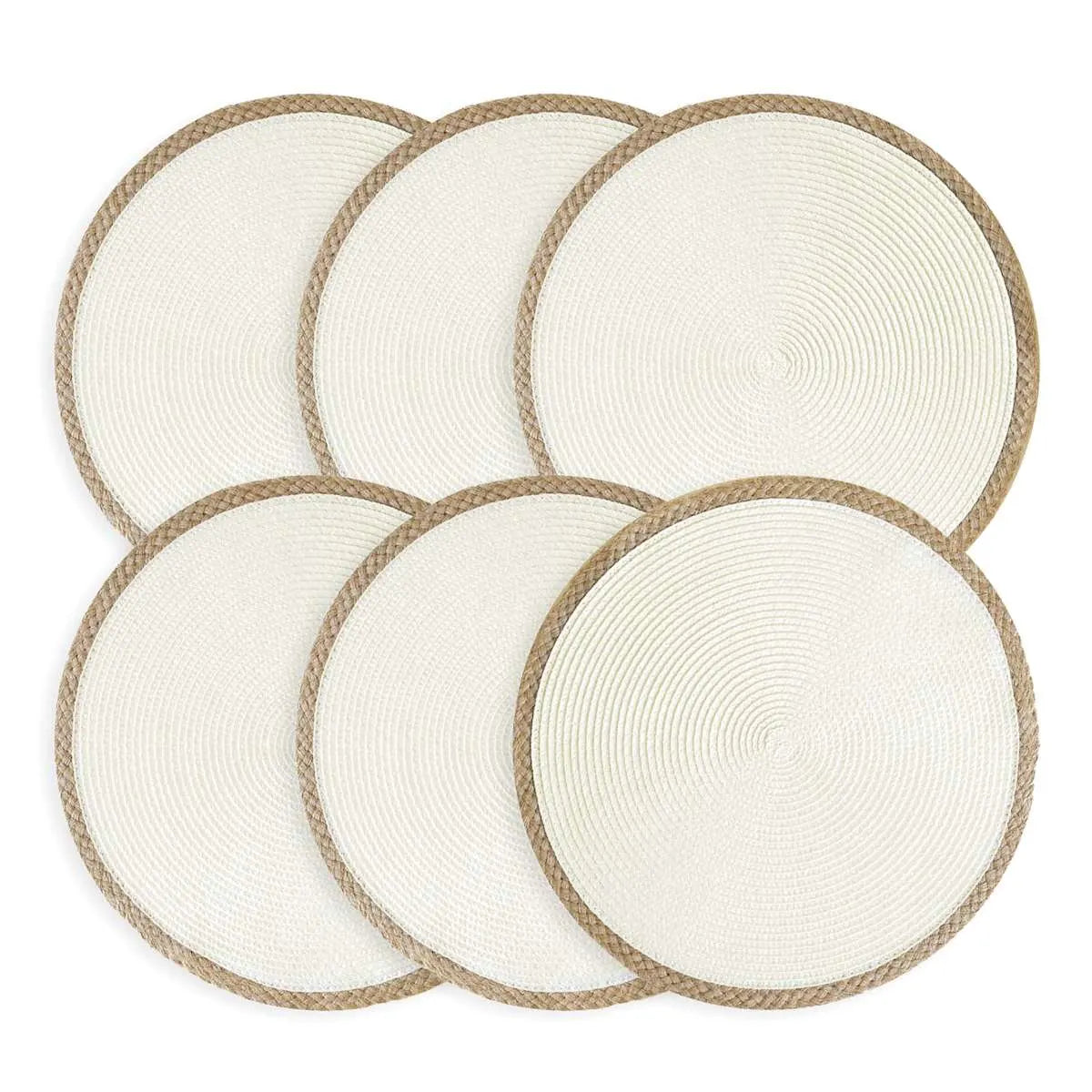 Two-Tone Braided Jute Placemat